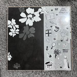 Creative Memories Save the Date Additions Paper Stickers Scrapbooking Kit NEW